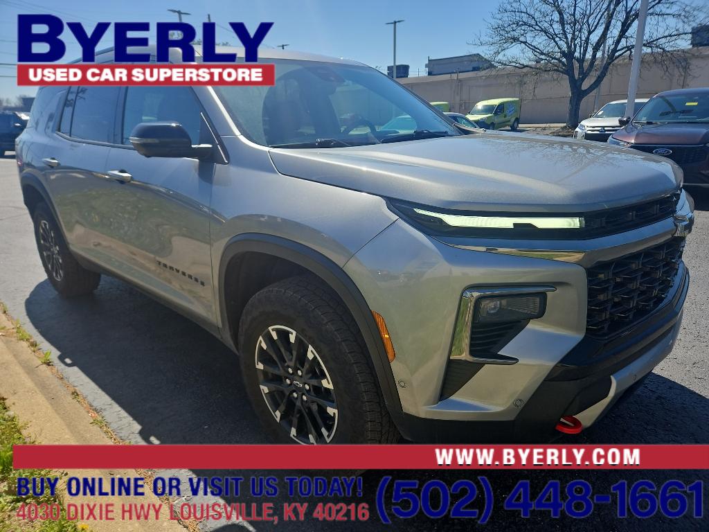 Sterling Gray Metallic 2025 Chevrolet Traverse Z71 AWD SUV / Crossover Four-Wheel Drive 8-Speed Automatic