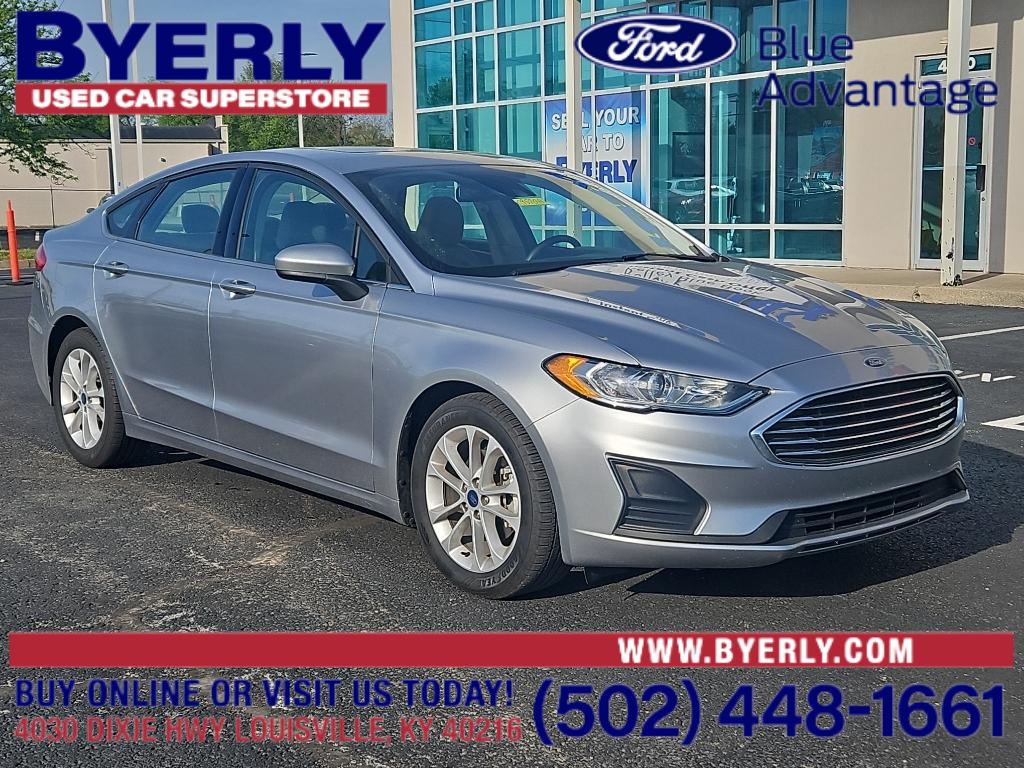 Iconic Silver Metallic 2020 Ford Fusion SE FWD Sedan Front-Wheel Drive 6-Speed Automatic