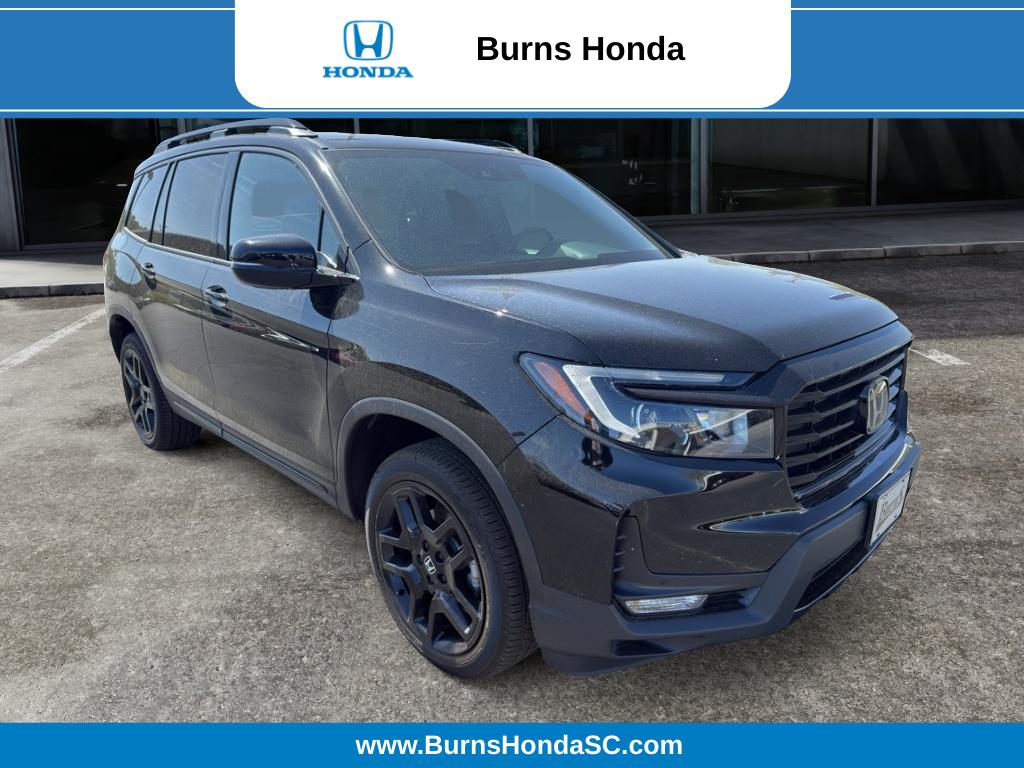 Crystal Black Pearl 2025 Honda Passport Black Edition AWD SUV / Crossover All-Wheel Drive 9-Speed Automatic