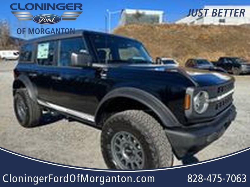 Shadow Black 2025 Ford Bronco 4-Door 4WD SUV / Crossover Four-Wheel Drive 7-Speed Manual
