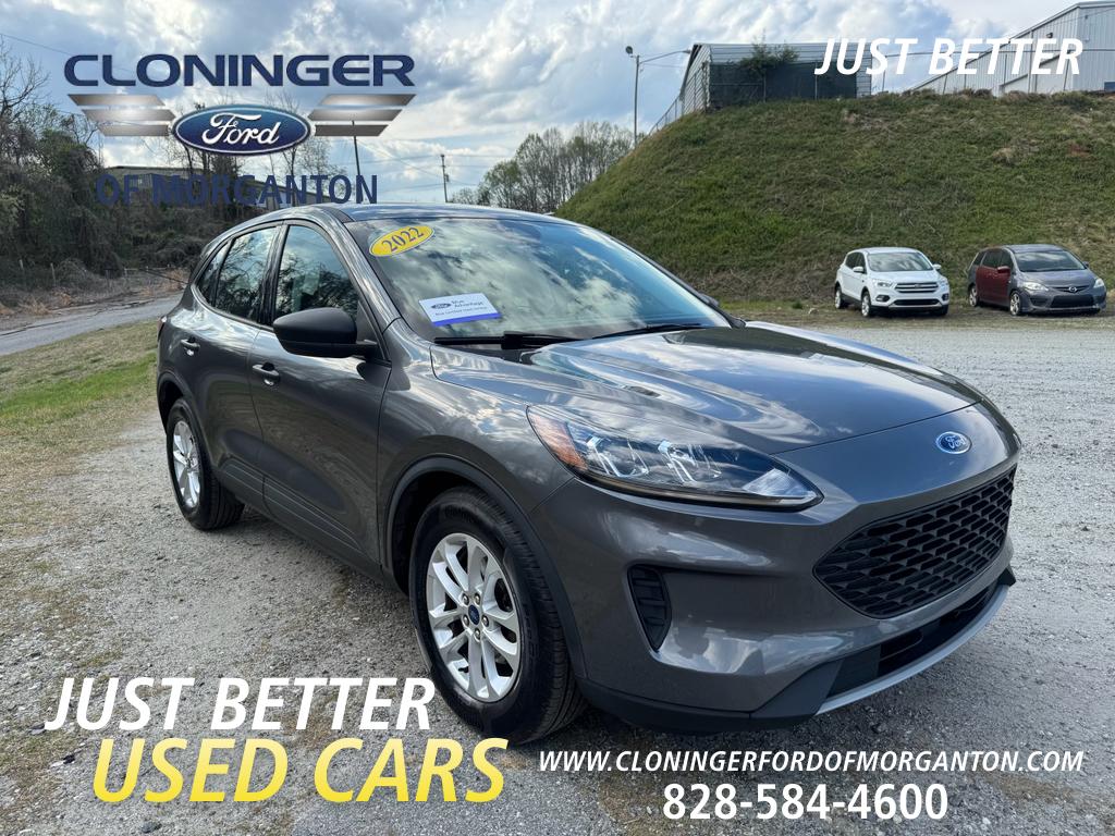 Carbonized Gray Metallic 2022 Ford Escape S FWD SUV / Crossover Front-Wheel Drive 8-Speed Automatic