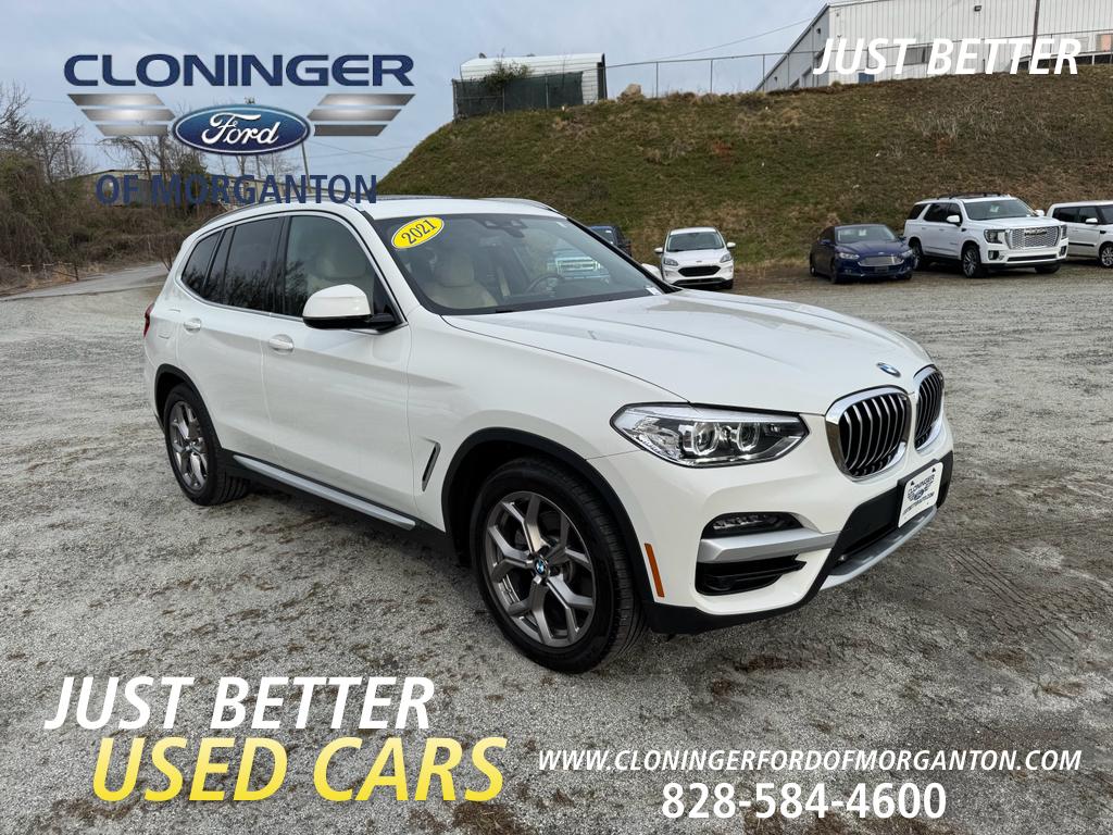 ALPINE WHITE 2021 BMW X3 xDrive30i AWD SUV / Crossover All-Wheel Drive 8-Speed Automatic