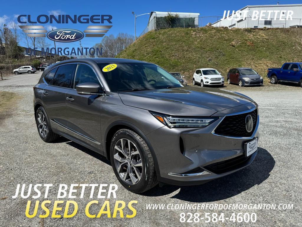 Liquid Carbon Metallic 2023 Acura MDX SH-AWD with Technology Package SUV / Crossover All-Wheel Drive Automatic
