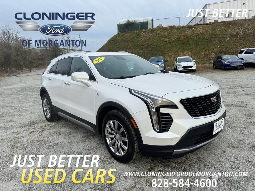 Crystal White Tricoat 2023 Cadillac XT4 Premium Luxury AWD SUV / Crossover Four-Wheel Drive 9-Speed Automatic