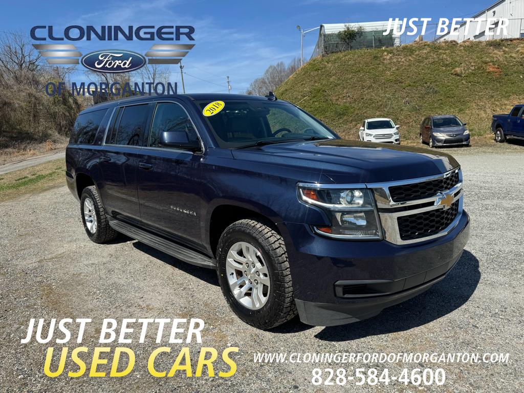 Blue Velvet Metallic 2018 Chevrolet Suburban 1500 LT 4WD SUV / Crossover Four-Wheel Drive 6-Speed Automatic