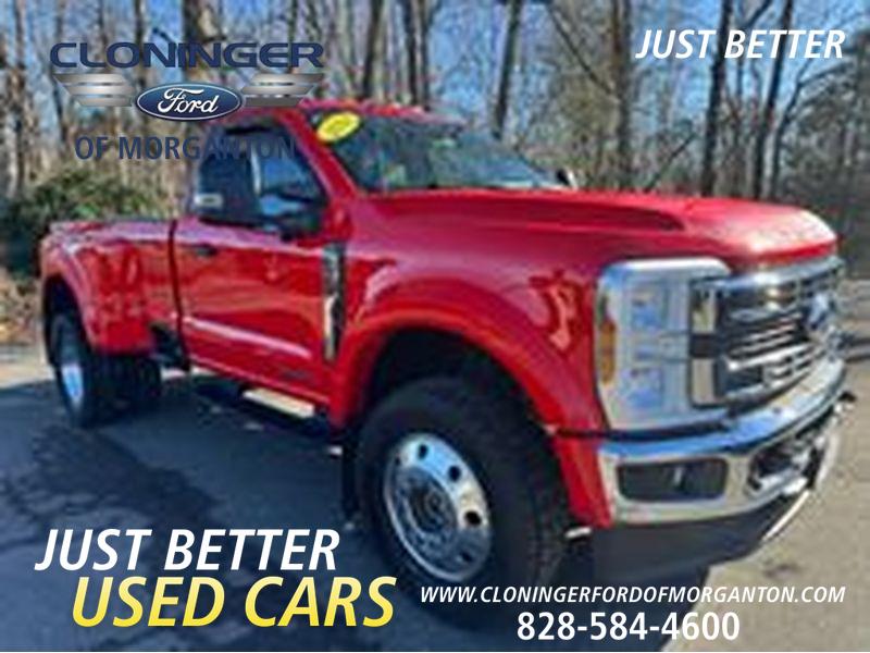 Race Red 2024 Ford F-450 Super Duty XLT LB DRW 4WD Pickup Truck Four-Wheel Drive Automatic