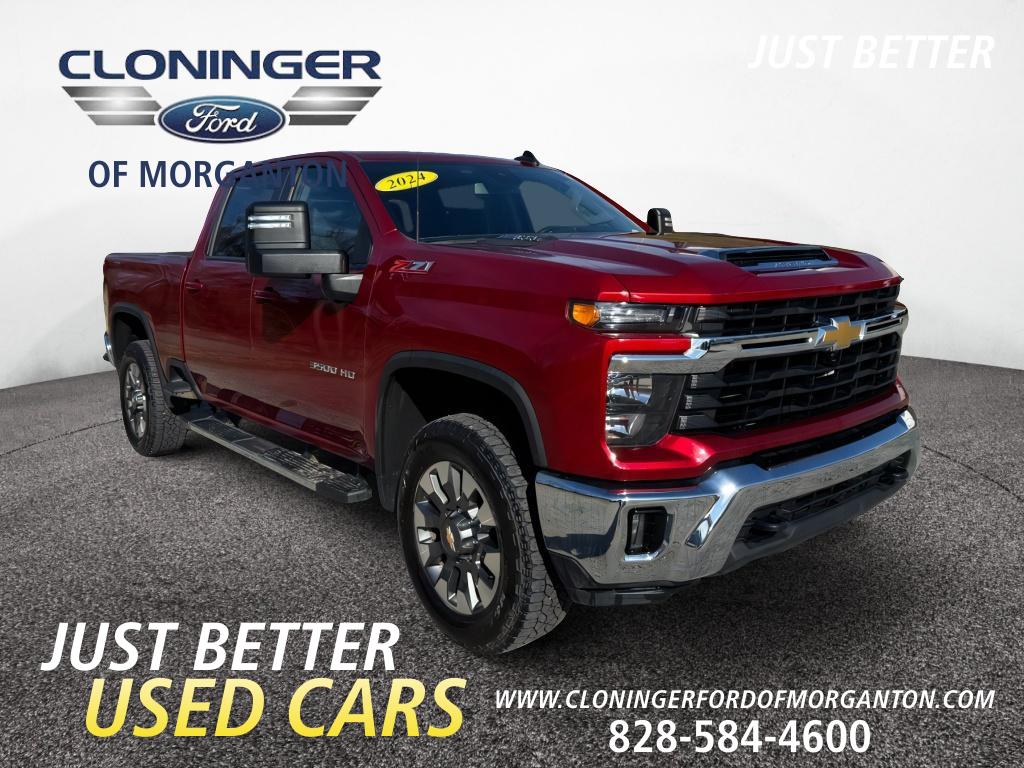 RADIANT RED TINTCOAT 2024 Chevrolet Silverado 3500HD LT Crew Cab 4WD Pickup Truck Four-Wheel Drive Automatic