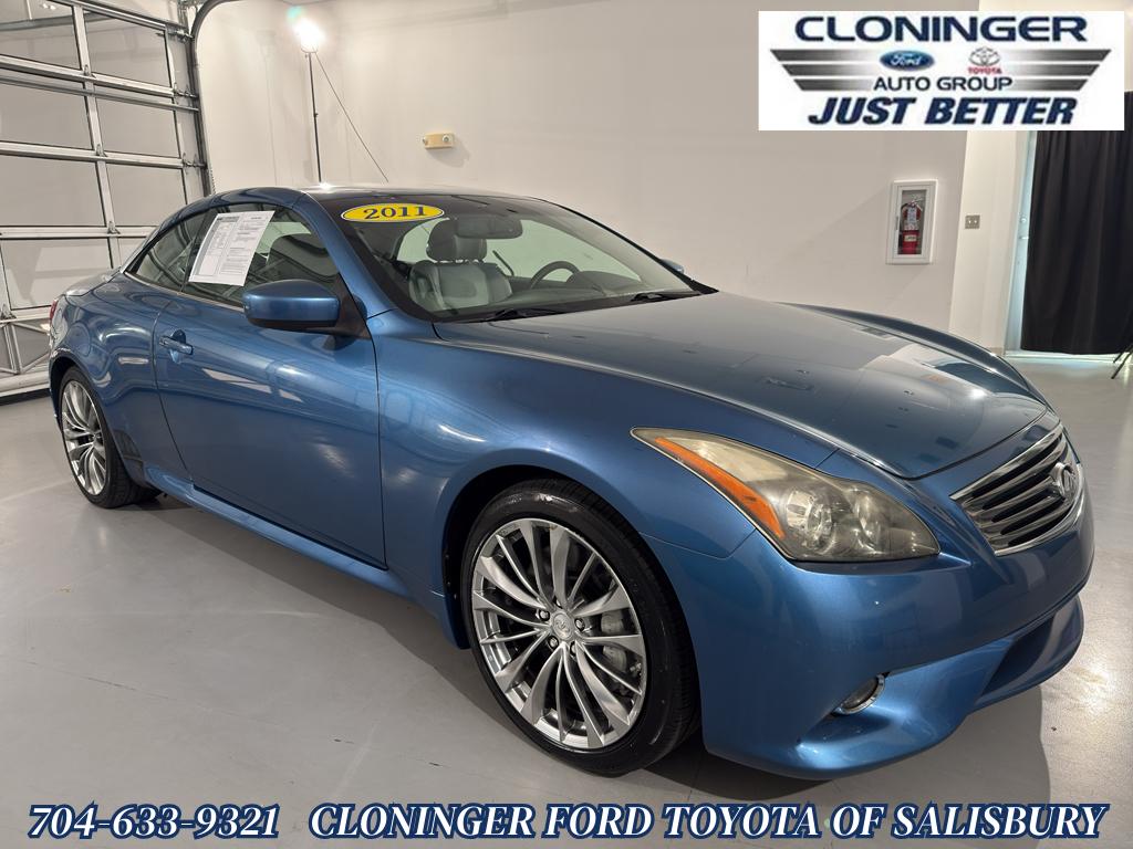 Lapis Blue 2011 INFINITI G37 Convertible RWD Convertible Rear-Wheel Drive 7-Speed Automatic