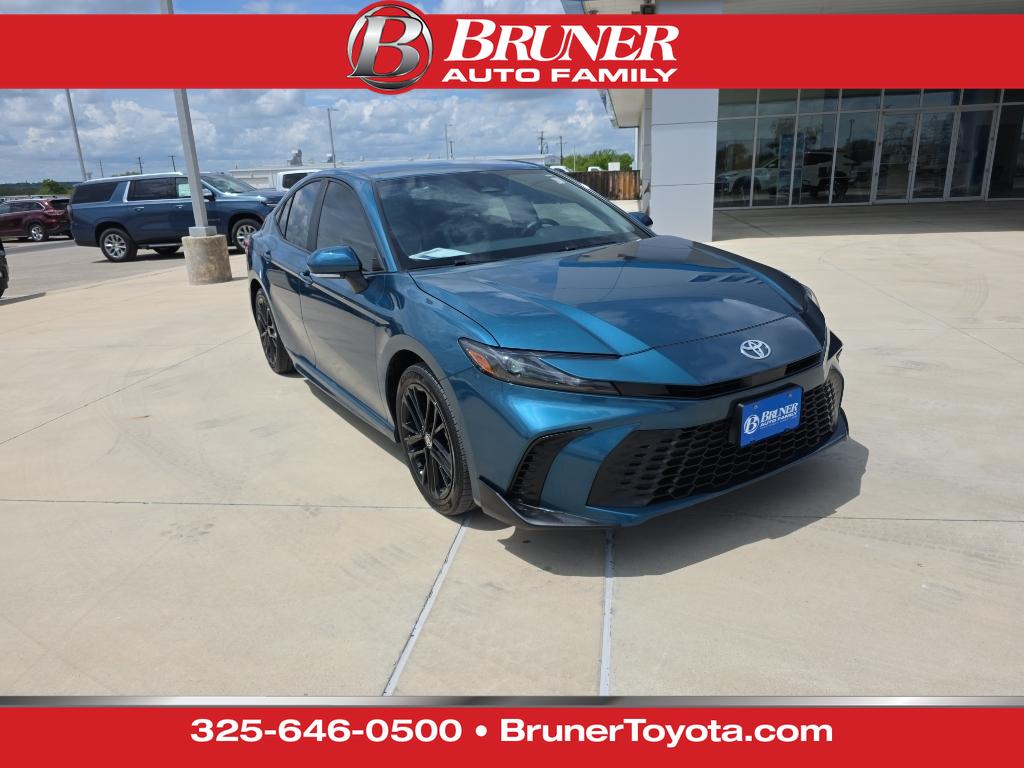 Ocean Gem 2025 Toyota Camry SE AWD Sedan All-Wheel Drive Continuously Variable Transmission