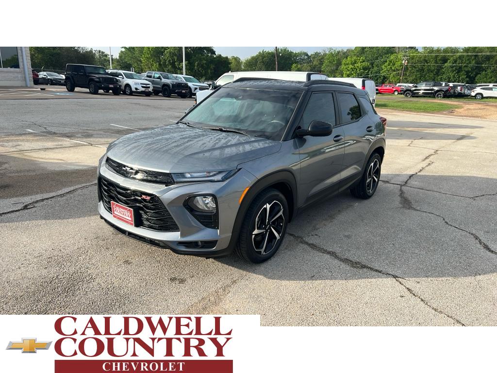 Gray (Satin Steel Metallic) 2022 Chevrolet Trailblazer RS FWD SUV / Crossover Front-Wheel Drive Continuously Variable Transmission