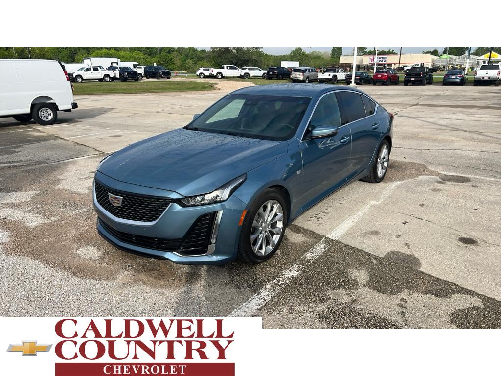 Gray (Midnight Steel Metallic) 2024 Cadillac CT5 Premium Luxury RWD Sedan Rear-Wheel Drive Automatic