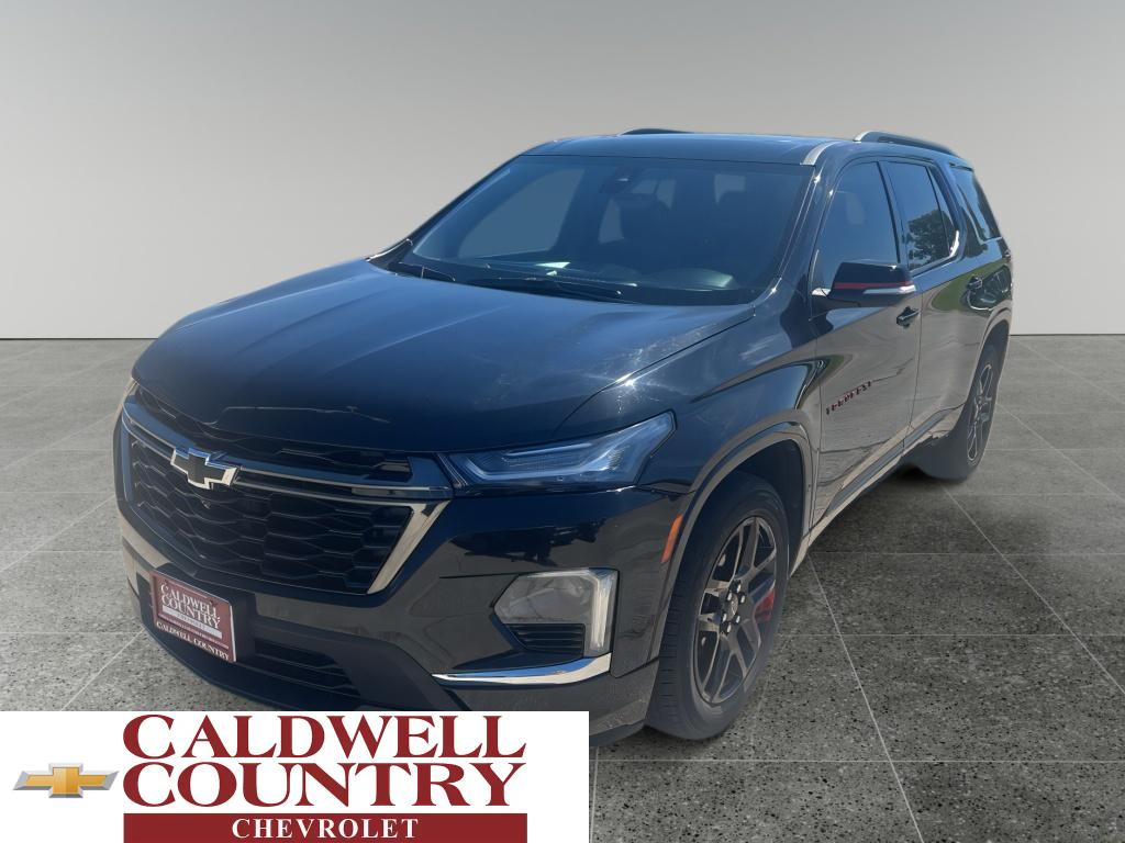 Mosaic Black Metallic 2023 Chevrolet Traverse Premier FWD SUV / Crossover Front-Wheel Drive 9-Speed Automatic