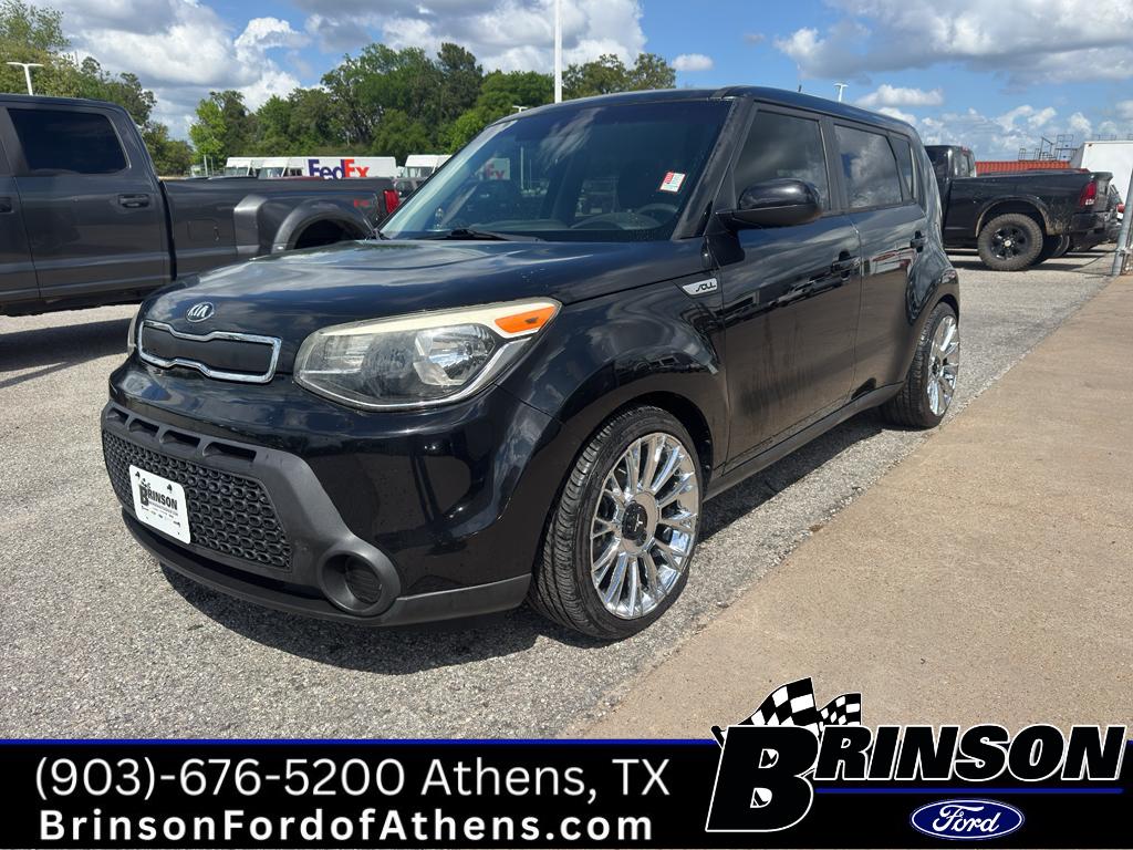 Shadow Black 2016 Kia Soul Base Wagon Front-Wheel Drive 6-Speed Automatic