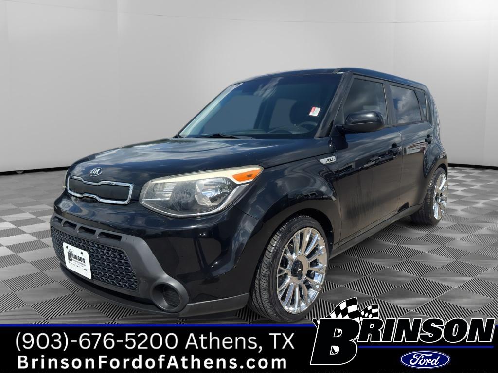 Shadow Black 2016 Kia Soul Base Wagon Front-Wheel Drive 6-Speed Automatic