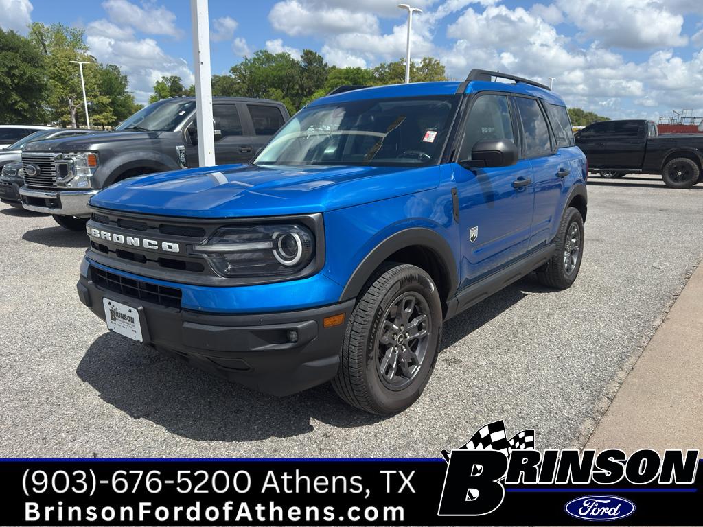 VELOCITY BLUE 2022 Ford Bronco Sport Big Bend AWD SUV / Crossover All-Wheel Drive 8-Speed Automatic