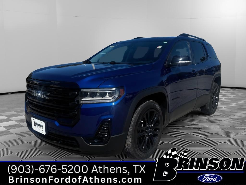 Ultra Blue Metallic 2023 GMC Acadia SLT AWD SUV / Crossover Four-Wheel Drive 9-Speed Automatic