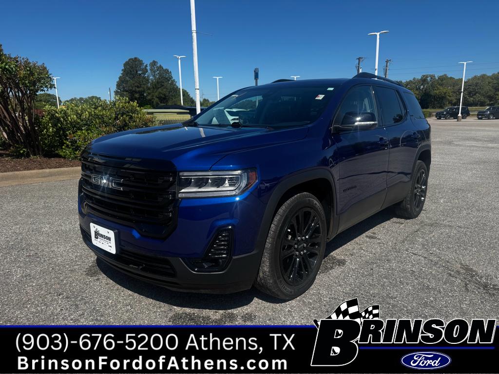 Ultra Blue Metallic 2023 GMC Acadia SLT AWD SUV / Crossover Four-Wheel Drive 9-Speed Automatic