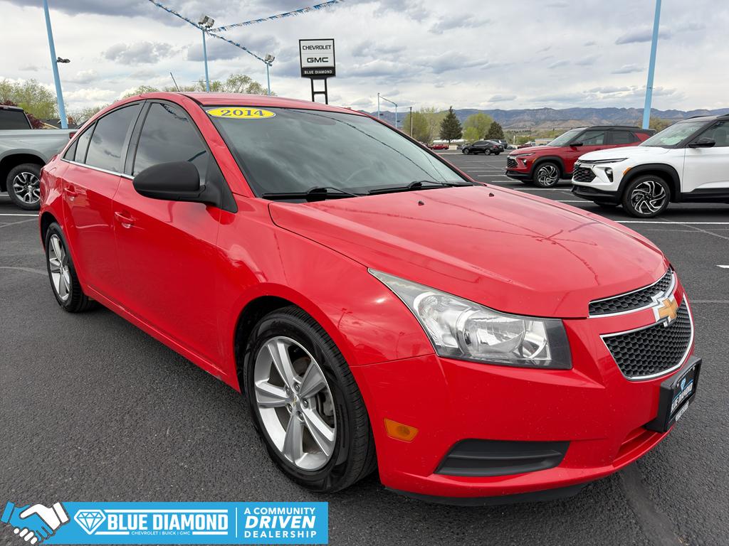 Red Hot 2014 Chevrolet Cruze 2LT Sedan FWD Sedan Front-Wheel Drive 6-Speed Automatic