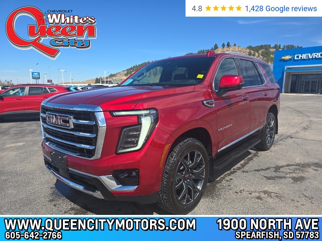 Volcanic Red Tintcoat 2025 GMC Yukon Elevation 4WD SUV / Crossover Four-Wheel Drive Automatic