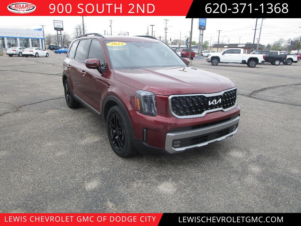 Dawning Red 2023 Kia Telluride SX X-Line AWD SUV / Crossover All-Wheel Drive 8-Speed Automatic