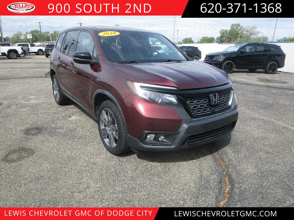 Red (Deep Scarlet Pearl) 2020 Honda Passport EX-L AWD SUV / Crossover All-Wheel Drive 9-Speed Automatic