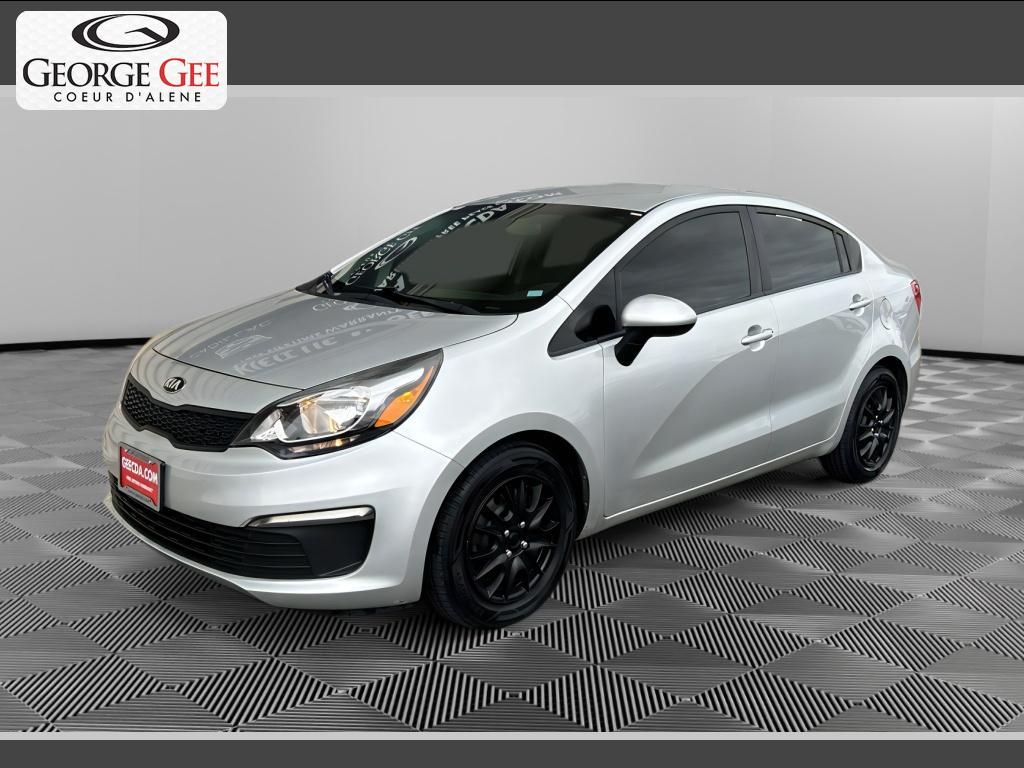 Bright Silver Metallic 2016 Kia Rio LX Sedan Front-Wheel Drive 6-Speed Automatic