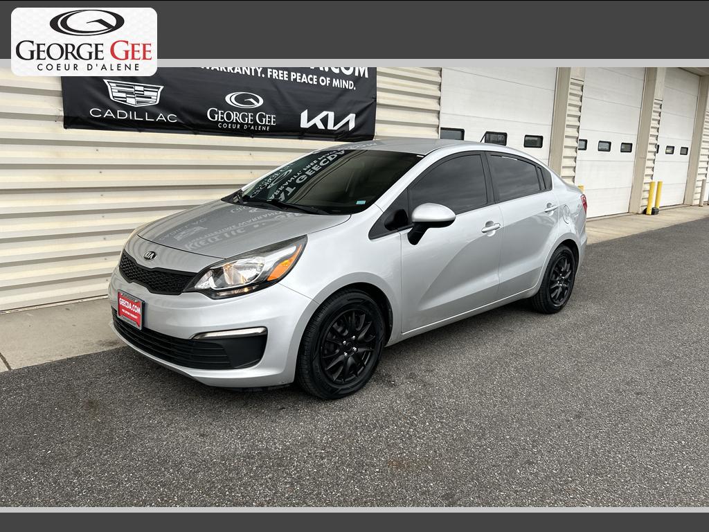 Bright Silver Metallic 2016 Kia Rio LX Sedan Front-Wheel Drive 6-Speed Automatic