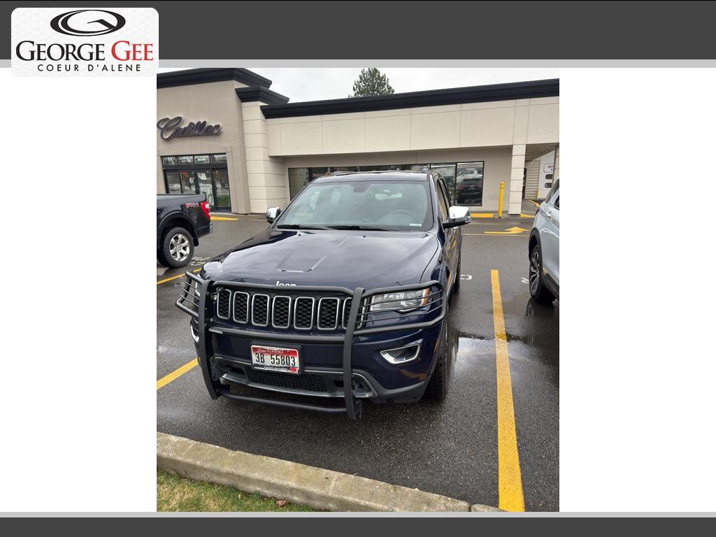 True Blue Pearlcoat 2017 Jeep Grand Cherokee Limited 4WD SUV / Crossover Four-Wheel Drive 8-Speed Automatic
