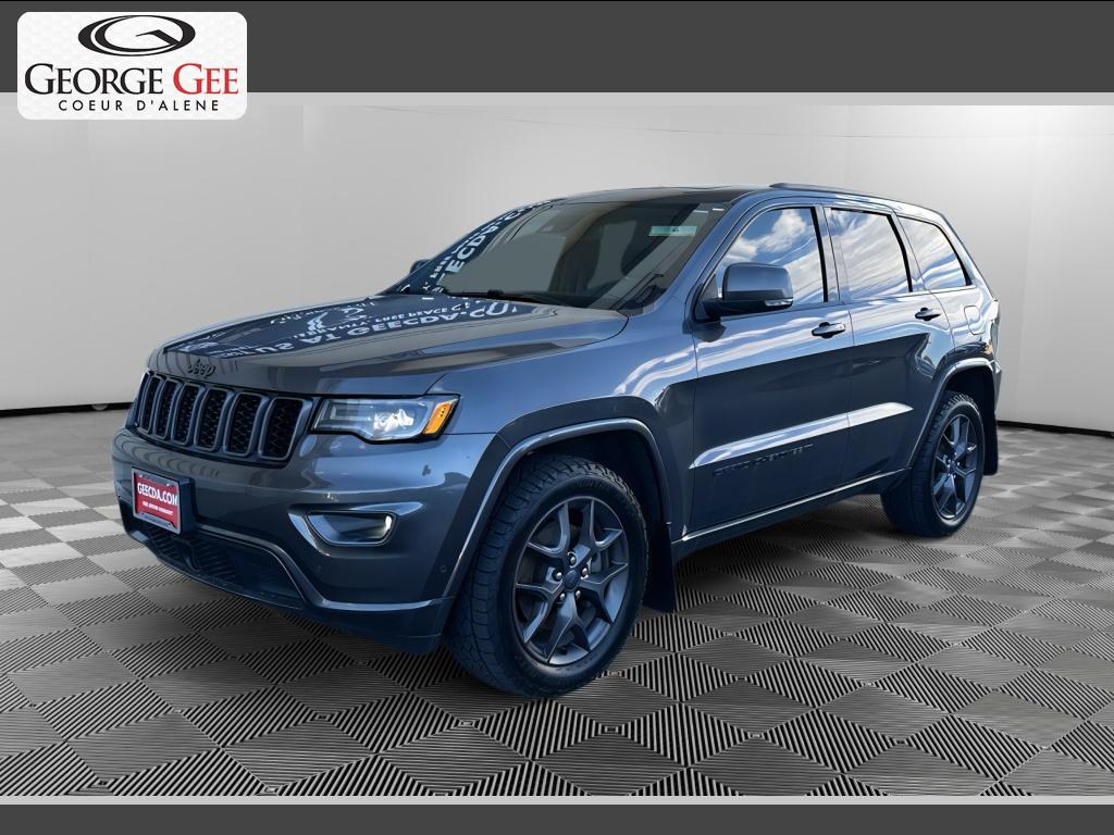 Gray (Granite Crystal Metallic Clearcoat) 2021 Jeep Grand Cherokee 80th Anniversary Edition 4WD SUV / Crossover Four-Wheel Drive 8-Speed Automatic