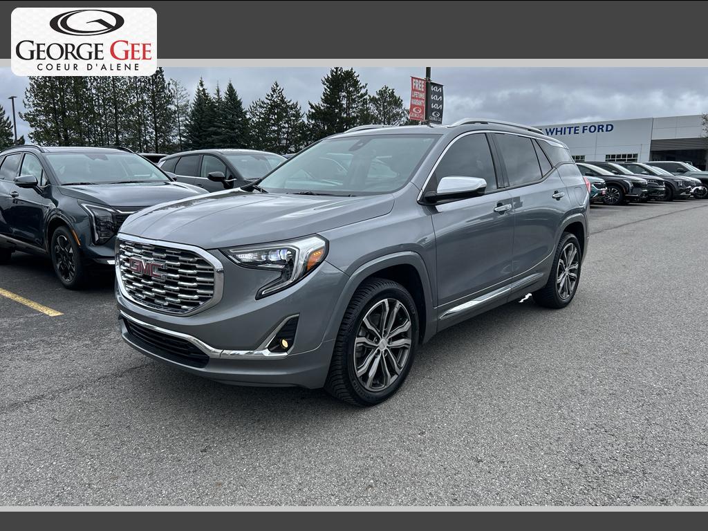 Gray (Satin Steel Metallic) 2018 GMC Terrain Denali AWD SUV / Crossover Four-Wheel Drive 9-Speed Automatic