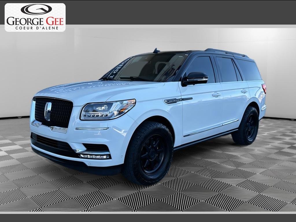 Pristine White 2021 Lincoln Navigator Black Label 4WD SUV / Crossover Four-Wheel Drive Automatic