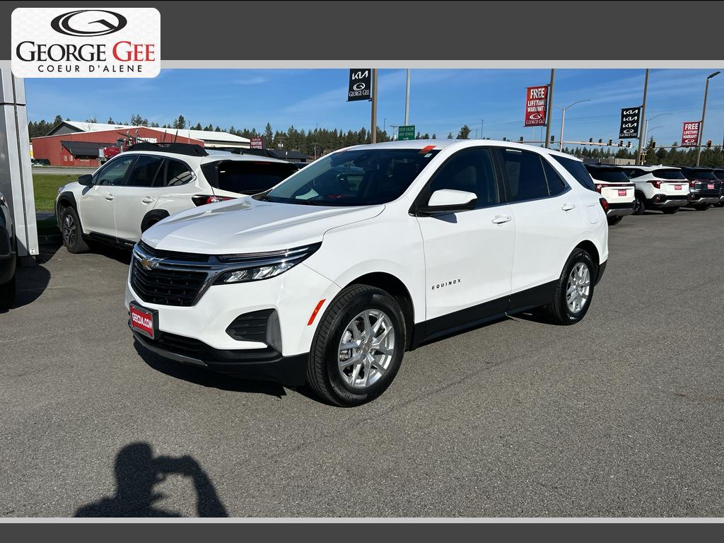 Summit White 2022 Chevrolet Equinox LT AWD with 1LT SUV / Crossover Four-Wheel Drive 6-Speed Automatic