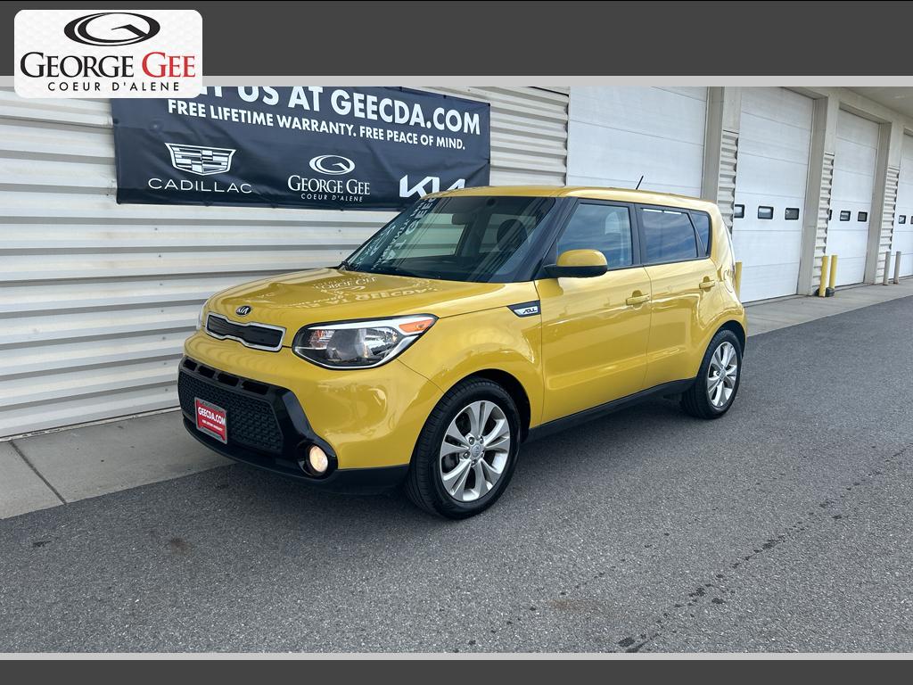 Solar Yellow 2016 Kia Soul + Wagon Front-Wheel Drive 6-Speed Automatic