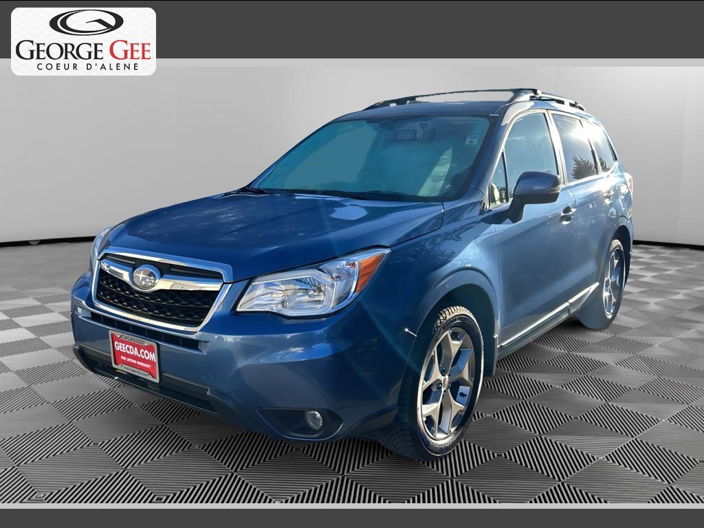 Quartz Blue Pearl 2016 Subaru Forester 2.5i Touring SUV / Crossover All-Wheel Drive 6-Speed CVT