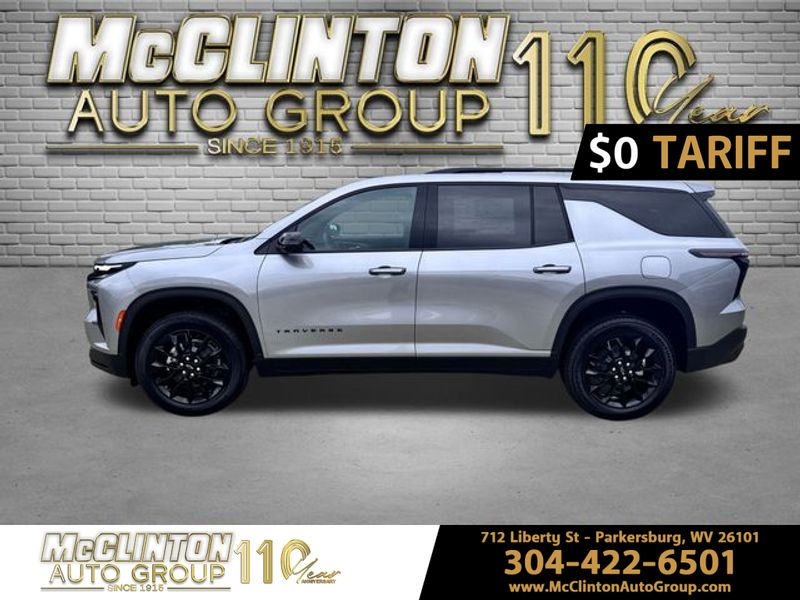 2025 Sterling Gray Metallic Chevrolet Traverse AWD LT AWD SUV