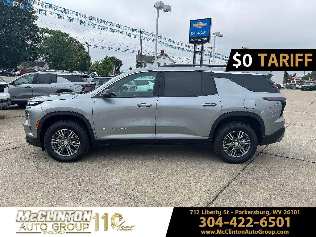 2025 Sterling Gray Metallic Chevrolet Traverse AWD LT AWD SUV
