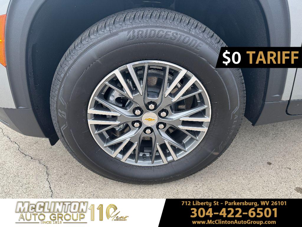 2025 Sterling Gray Metallic Chevrolet Traverse AWD LT AWD SUV