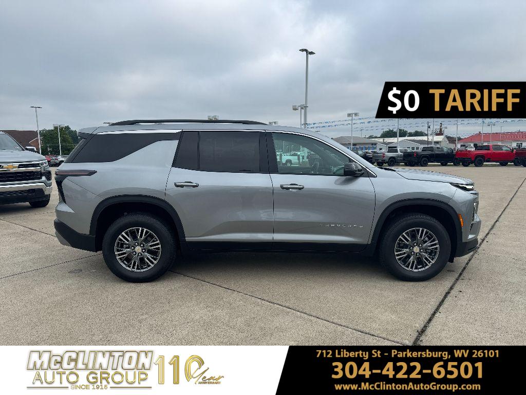 2025 Sterling Gray Metallic Chevrolet Traverse AWD LT AWD SUV