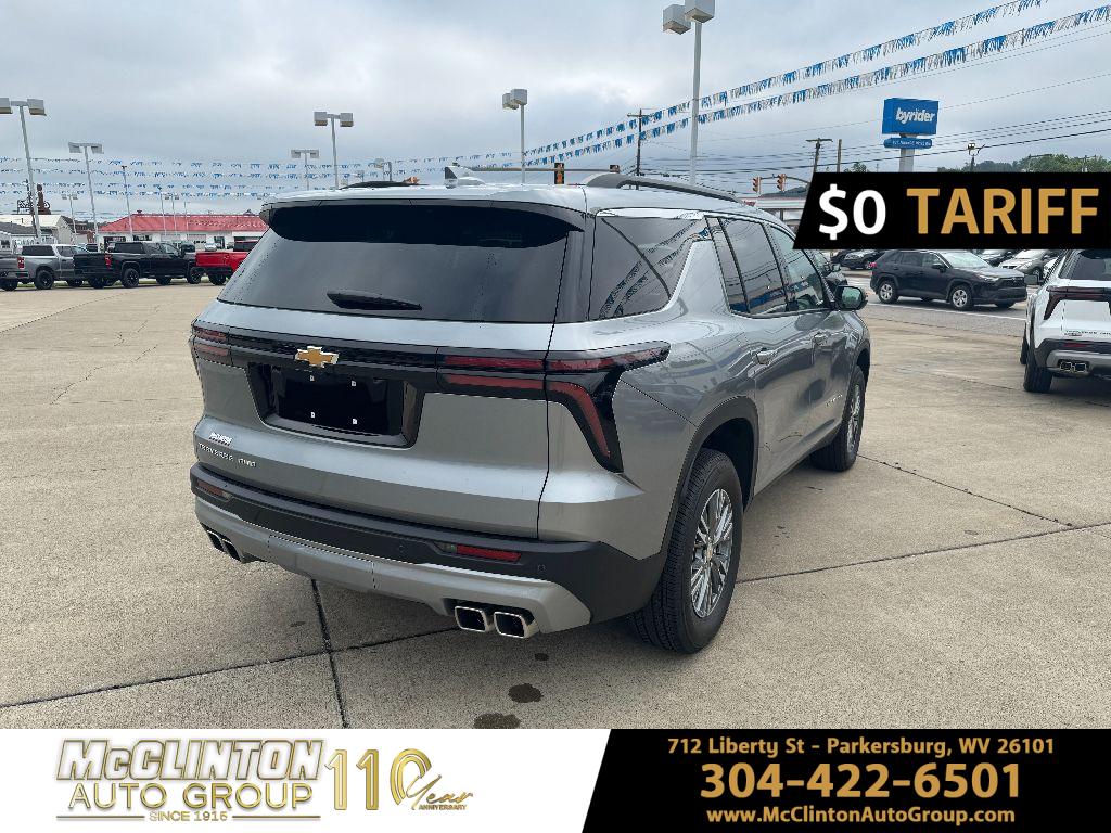 2025 Sterling Gray Metallic Chevrolet Traverse AWD LT AWD SUV