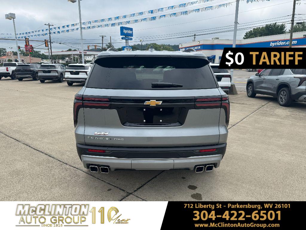2025 Sterling Gray Metallic Chevrolet Traverse AWD LT AWD SUV