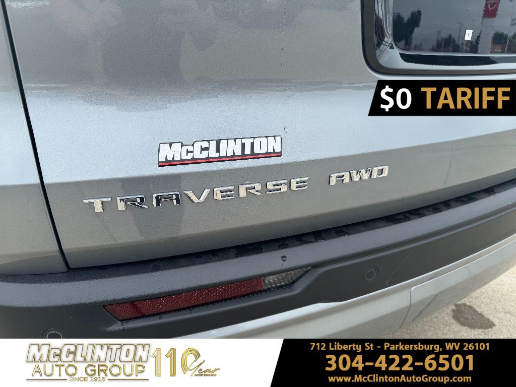 2025 Sterling Gray Metallic Chevrolet Traverse AWD LT AWD SUV
