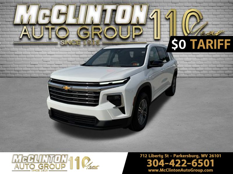 2025 Summit White Chevrolet Traverse AWD LT AWD SUV