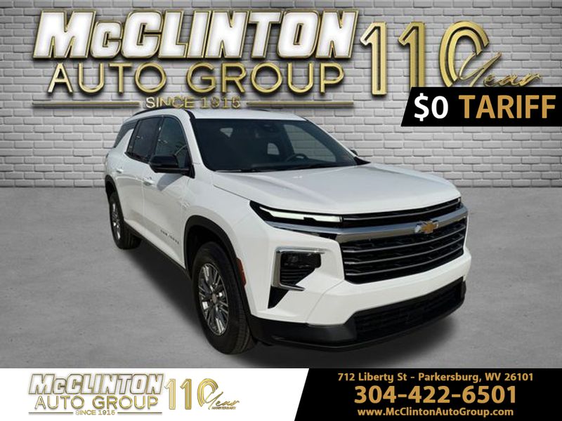 2025 Summit White Chevrolet Traverse AWD LT SUV