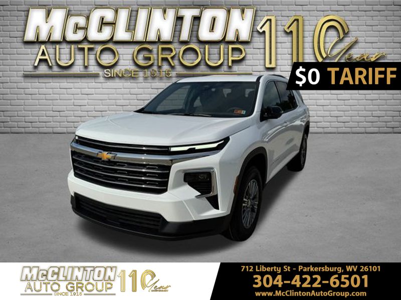 2025 Summit White Chevrolet Traverse FWD LT FWD SUV