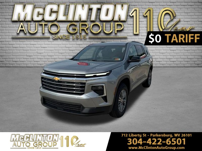 2025 Sterling Gray Metallic Chevrolet Traverse AWD LT AWD SUV