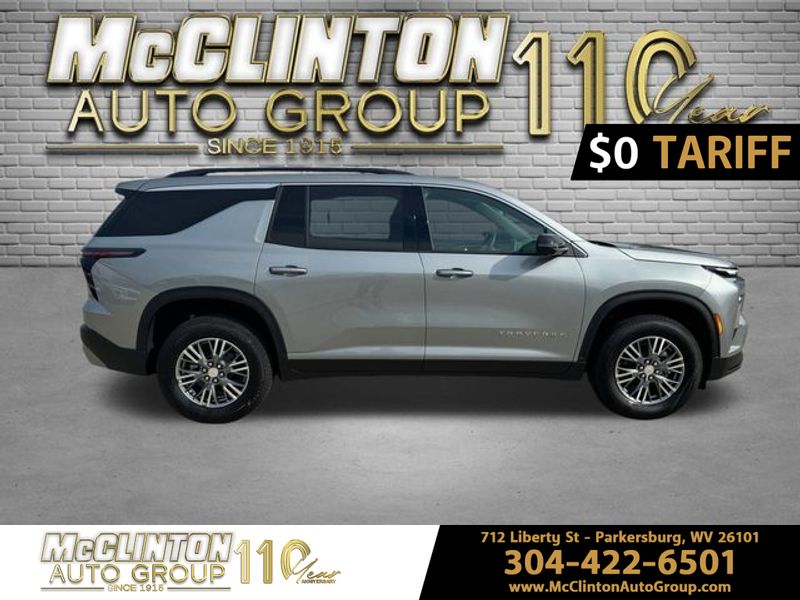2025 Sterling Gray Metallic Chevrolet Traverse AWD LT AWD SUV