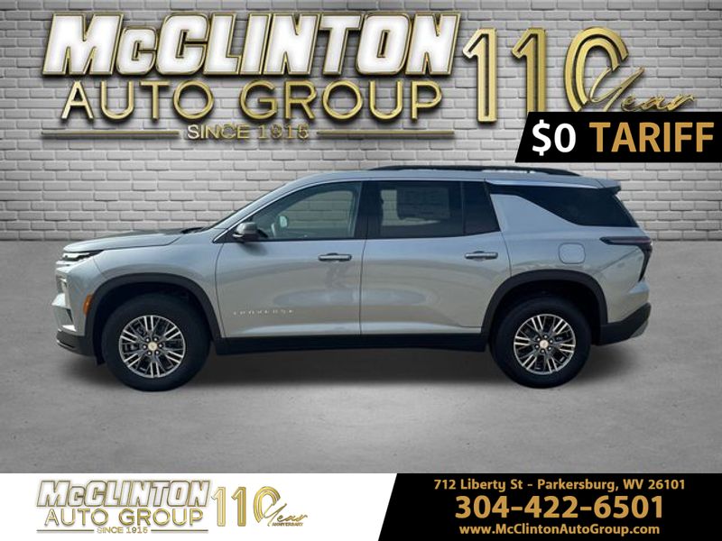 2025 Sterling Gray Metallic Chevrolet Traverse AWD LT AWD SUV
