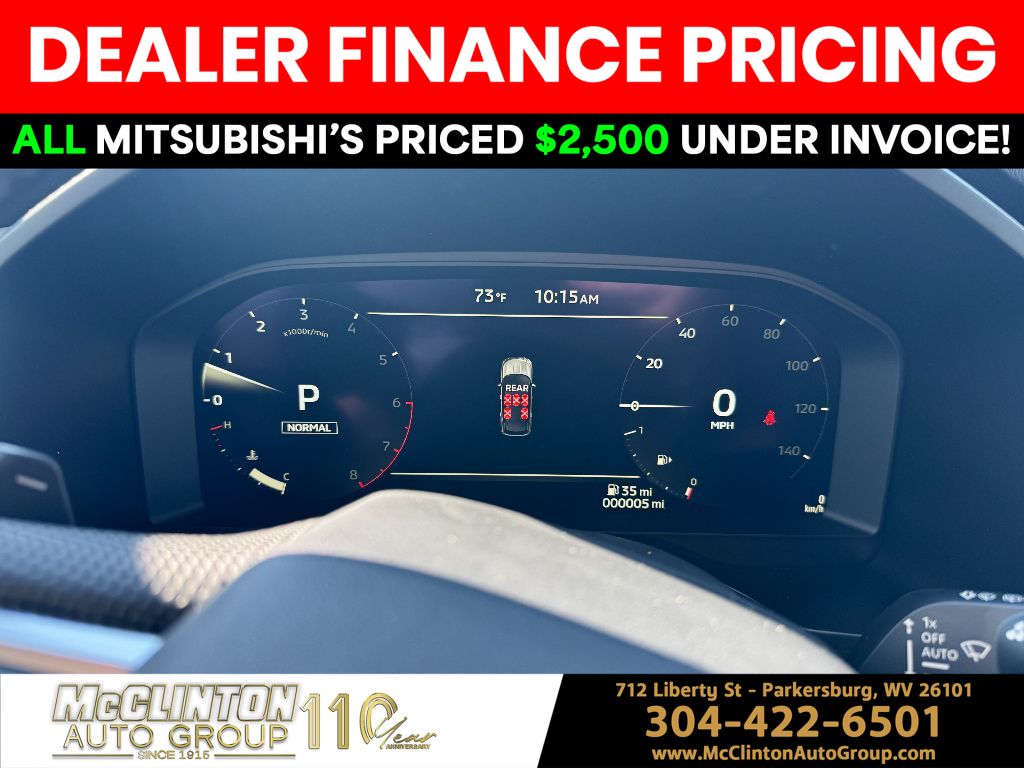 2025 Black Diamond/Alloy Silver Roof Mitsubishi Outlander Platinum Edition 4X4
