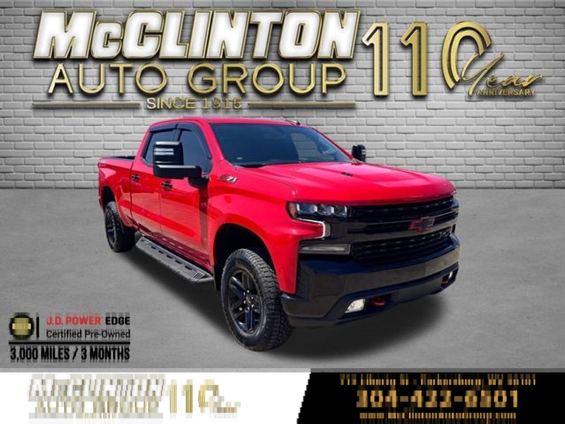 2021 Red Hot Chevrolet Silverado 1500 LT Trail Boss Truck