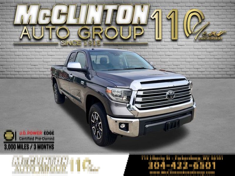 2018 Magnetic Gray Metallic Toyota Tundra 4WD Limited 4X4 Truck